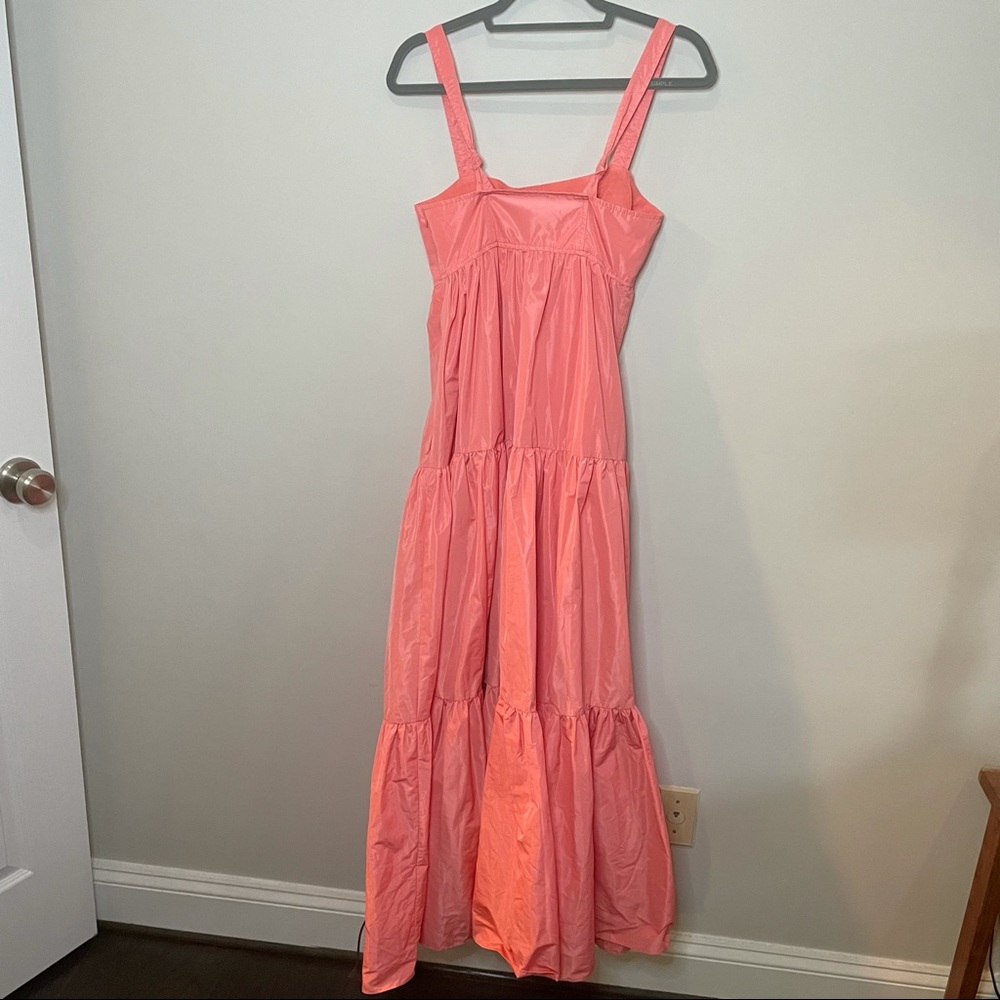 J Crew Tiered maxi dress in taffeta size 2 - Picture 3 of 6